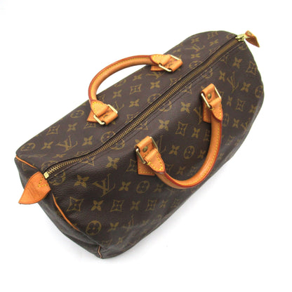 Louis Vuitton Speedy 35 Brown Monogram PVC coated canvas M41524