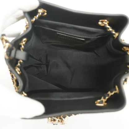 Chanel Matelasse Chain Shoulder Women's Leather Shoulder Bag Black
