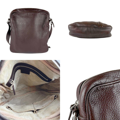 Gucci Dark Brown Leather Shoulder Bag