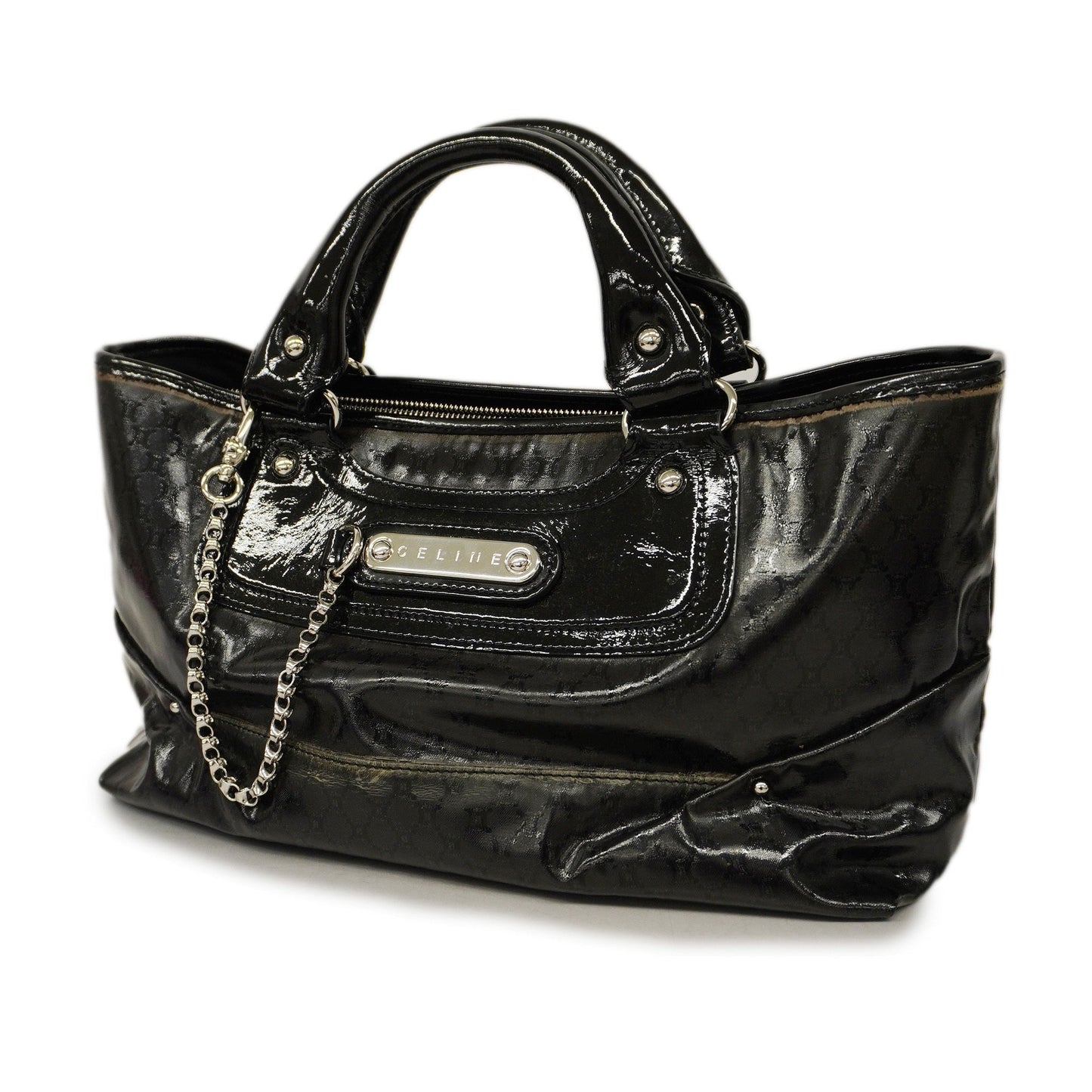 Celine  Boogie Bag Women's Leather Handbag Black