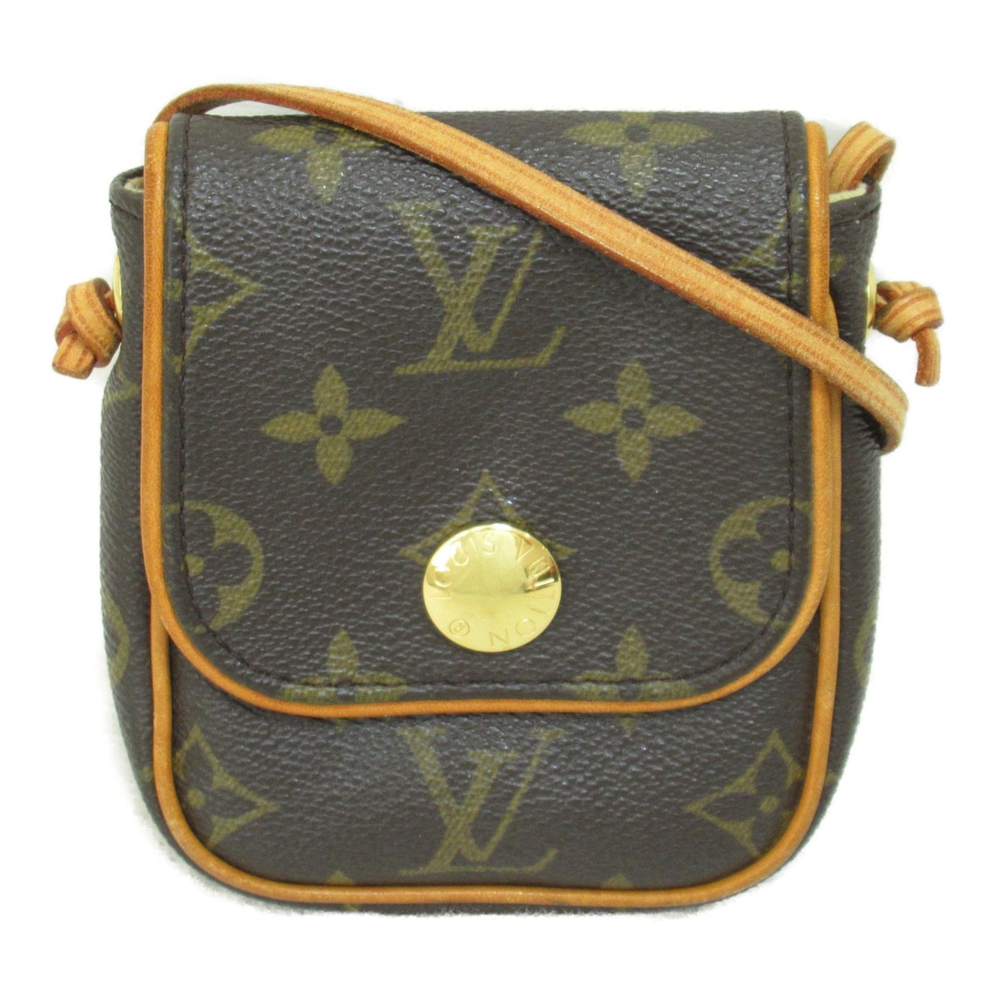 LOUIS VUITTON Pochette Cancoon Brown Monogram PVC coated canvas M60018