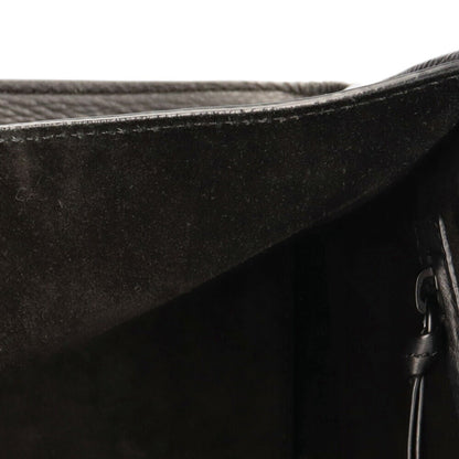 Celine Luggage Phantom Handbag Leather Black Ladies