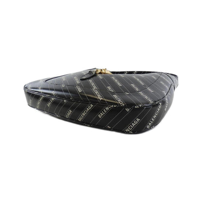 Gucci Black White Leather Shoulder Bag