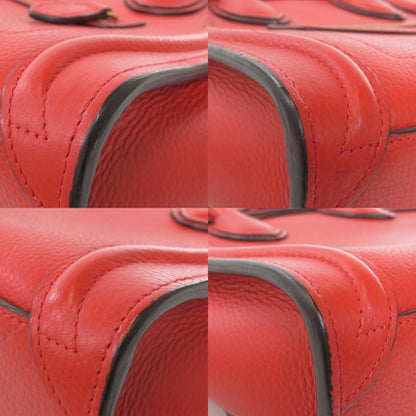 Celine Luggage Nano Gold Hardware Handbag Calf Ladies