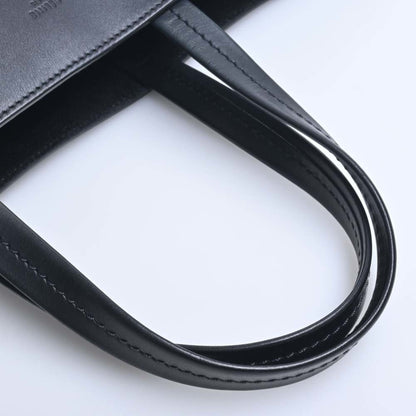 Celine Leather Tote Bag Black Ladies