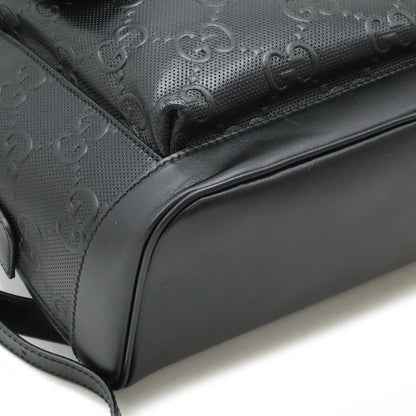 Gucci Black Leather Backpack