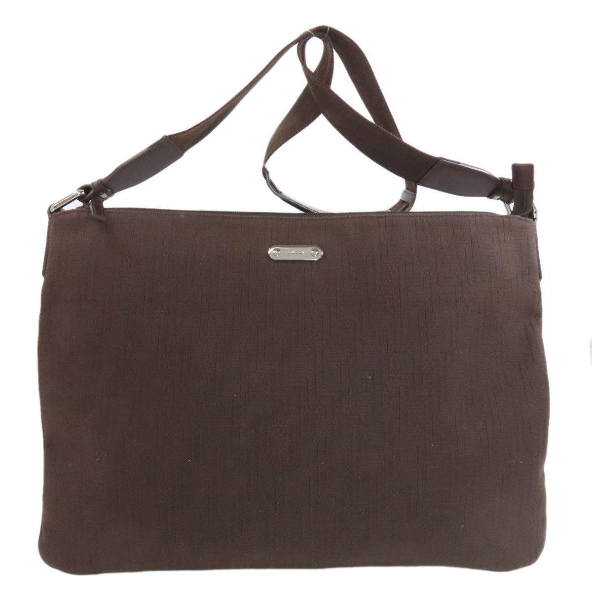 Gucci Brown Canvas Shoulder Bag ()