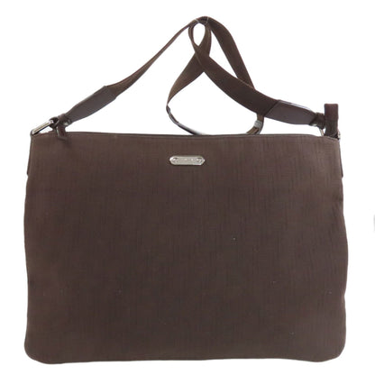 Gucci Brown Canvas Shoulder Bag ()