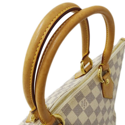 Louis Vuitton Bag Damier Azul Ladies Tote Handbag Saleya PM N51186 White Gray