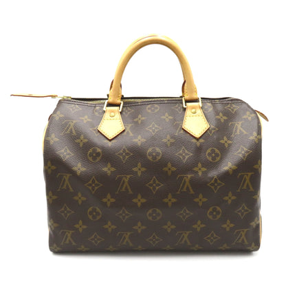 LOUIS VUITTON Speedy 30 Brown Monogram PVC coated canvas M41526