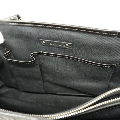 Celine  Boogie Bag Women's Leather Handbag Black