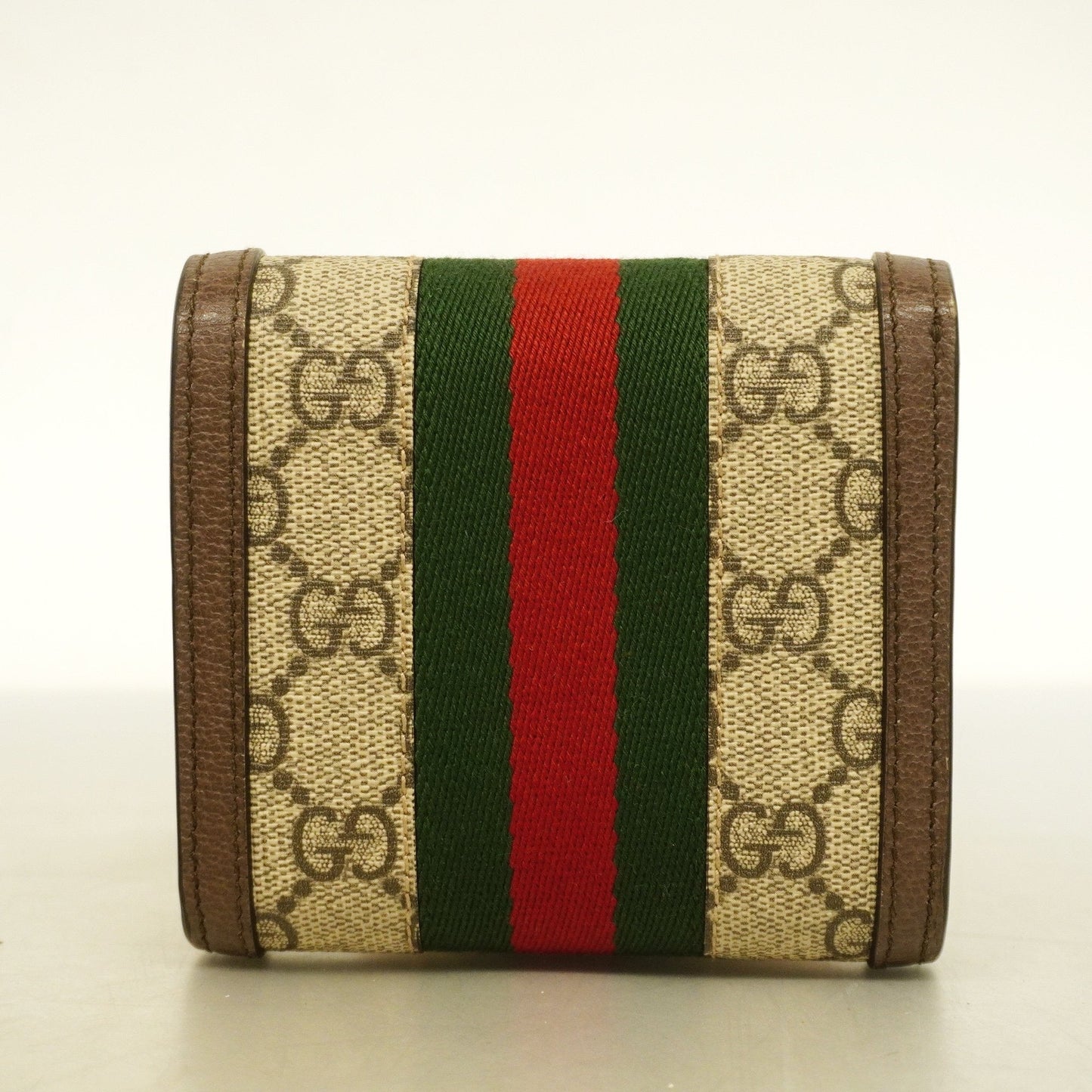 Gucci Bifold Wallet Ophidia 598662 GG Supreme Beige