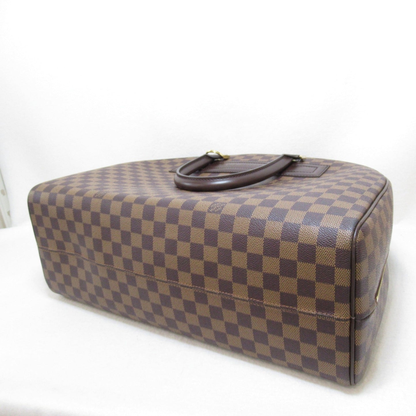 Louis Vuitton Nolita 24 are handbag Brown Ebene Damier PVC coated canvas N41454