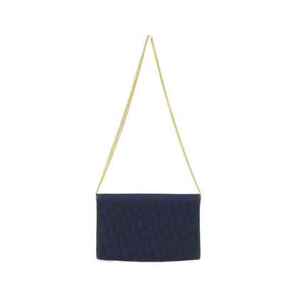 Christian Dior Navy Canvas Shoulder Bag ()