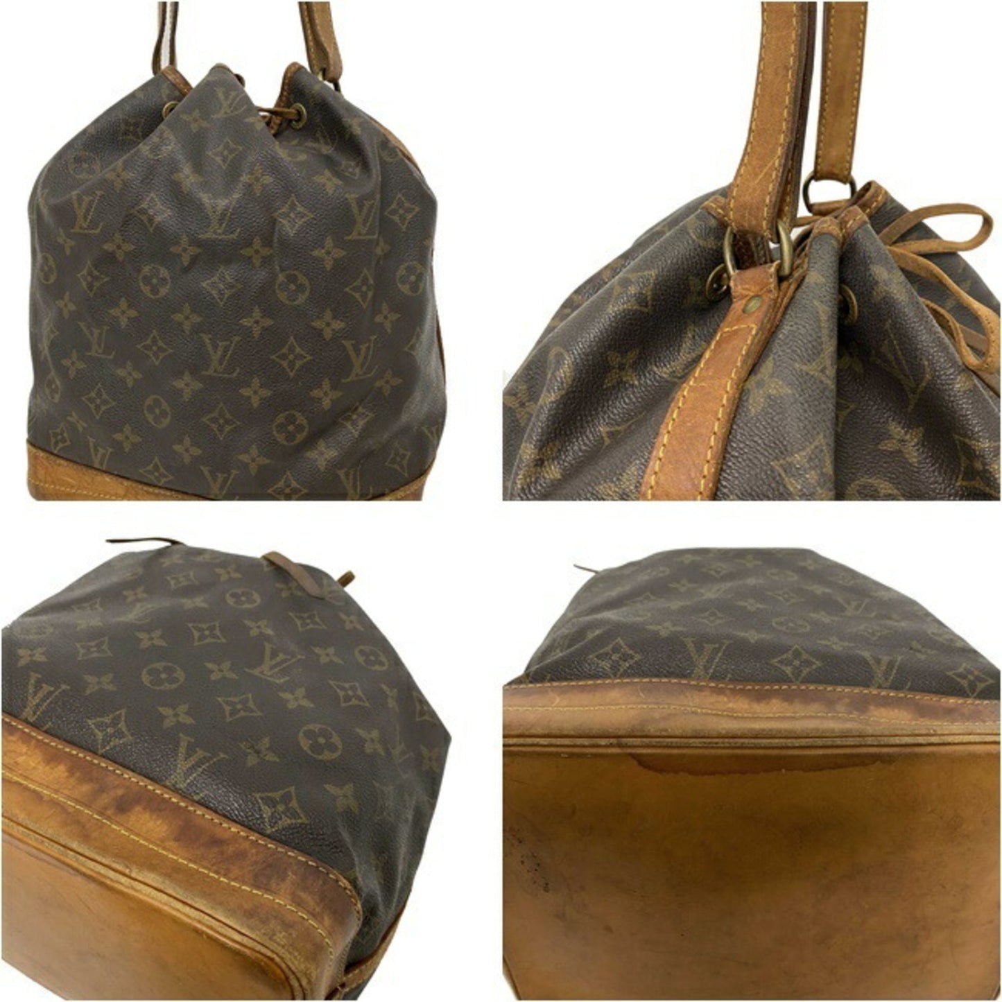 Louis Vuitton Bag Noe Brown Monogram M42224 Shoulder LOUIS VUITTON Ladies Louis Vuitton Nume Leather