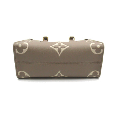 Louis Vuitton On the Go PM Beige Turtle claim Monogram empreinte leather M45779