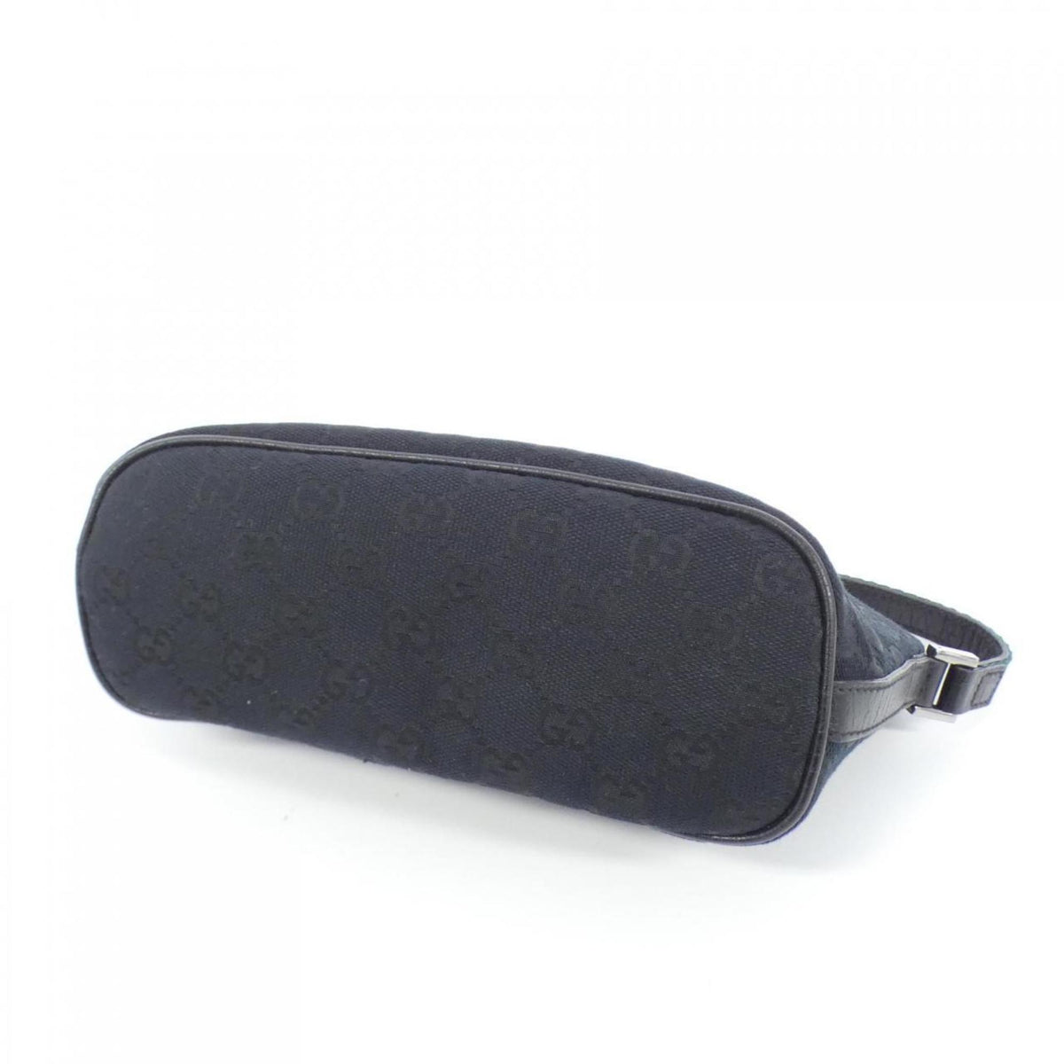 Gucci Black Gg Canvas Pouch