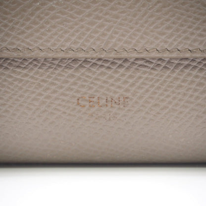 Celine/ Small Trifold Wallet Greige Women's