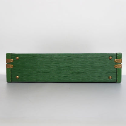 Louis VuittonAuth  Epi Trunk Case President 45 Men,Women,Unisex Bag Borneo Green