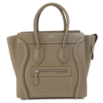 Celine Luggage Micro Handbag Calf Ladies