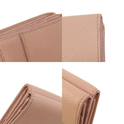 Celine Women's Leather Wallet [bi-fold] Pink