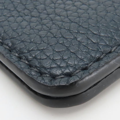 Christian Dior Navy Leather Clutch Bag Pouch ()