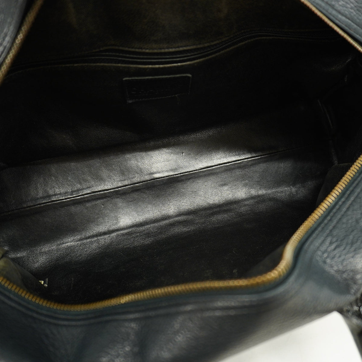 CHANEL   Matelasse Handbag Women's Caviar Leather Handbag Black