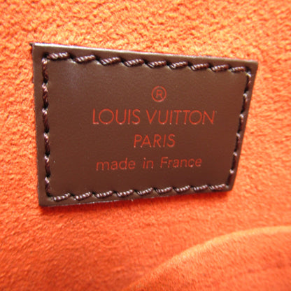 LOUIS VUITTON Sac Plat Brown Ebene Damier PVC coated canvas N51140