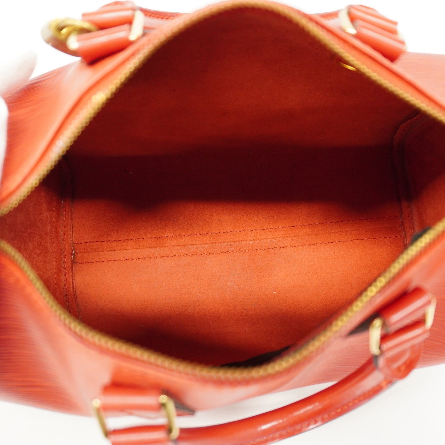 Louis VuittonAuth  Epi Speedy 25 M43017 Women's Handbag Castilian Red