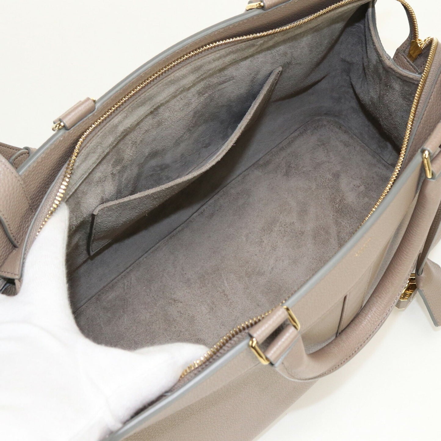 Celine Medium Kaba de France 192663 Handbag Leather Ladies