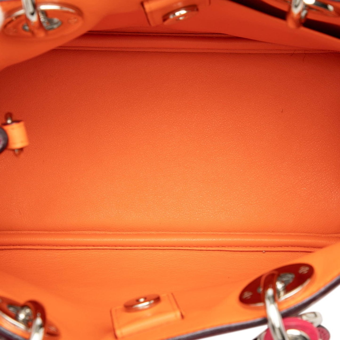 Christian Dior Pink Leather Handbag Shoulder Bag ()