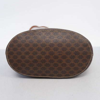 Celine  Macadam Shoulder Bag Women's PVC Brown