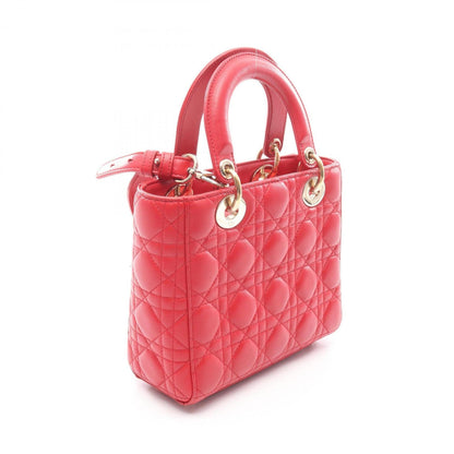 Christian Dior Red Color Leather Handbag ()