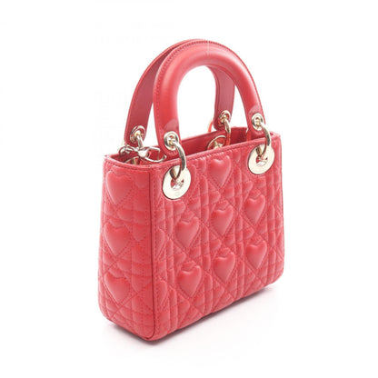 Christian Dior Red Color Leather Handbag ()
