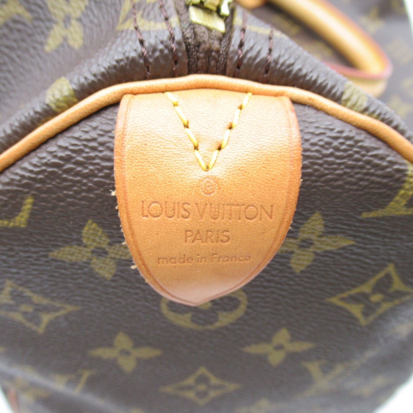 Louis Vuitton Speedy 35 Brown Monogram PVC coated canvas M41524