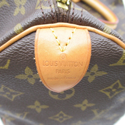 Louis Vuitton Speedy 35 Brown Monogram PVC coated canvas M41524