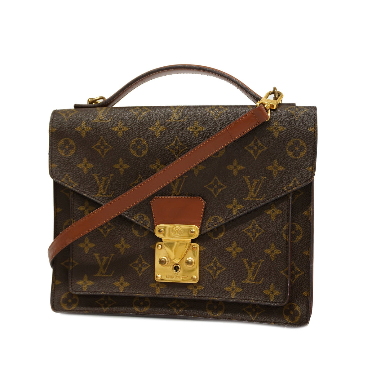Louis VuittonAuth  Monogram 2way Bag Monceau M51185 Women's Handbag,Shoulder Bag