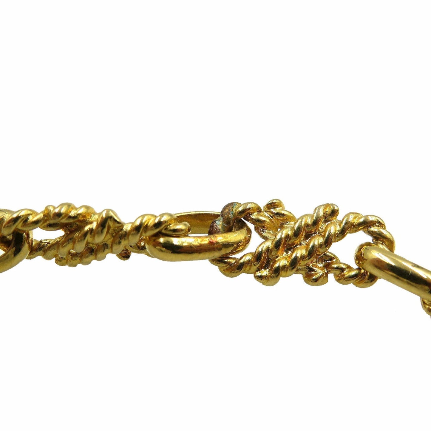 Celine metal gold necklace