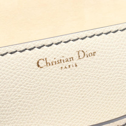 Christian Dior White Leather Shoulder Bag ()