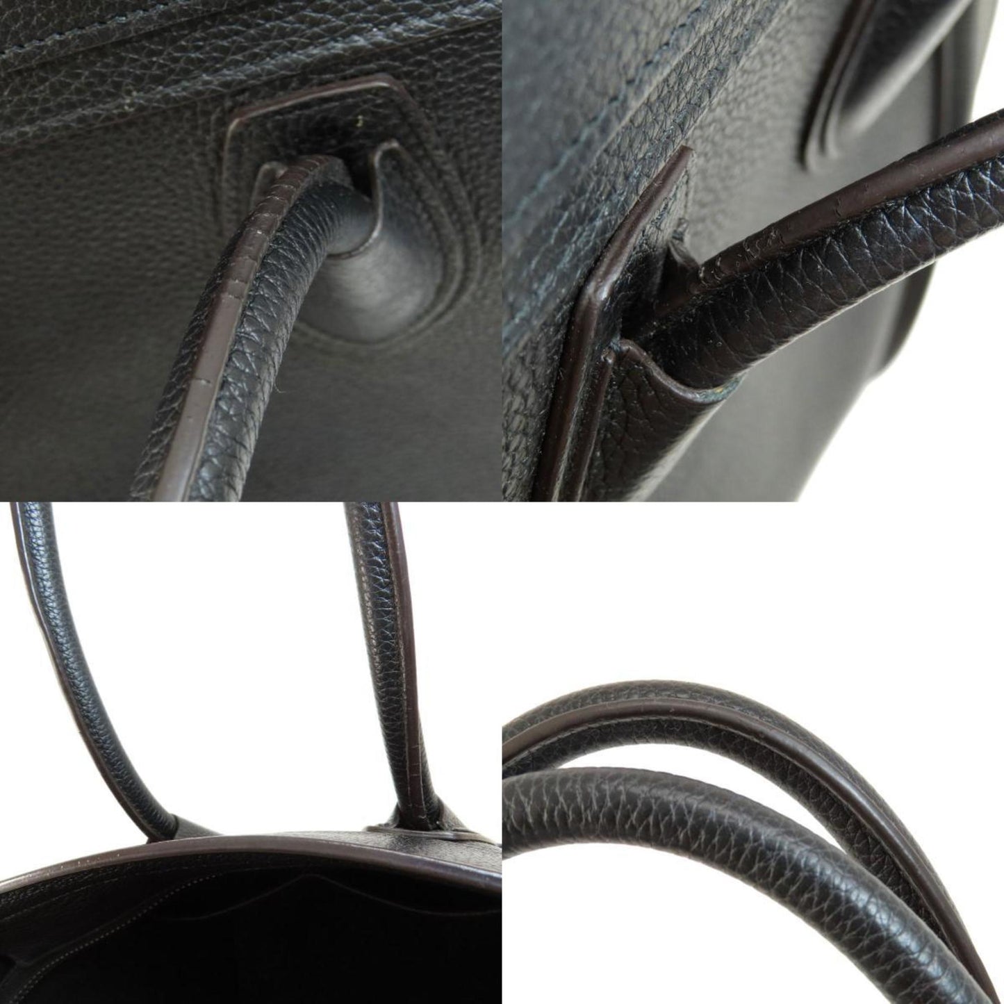 Celine Luggage Micro Handbag Calf Women's