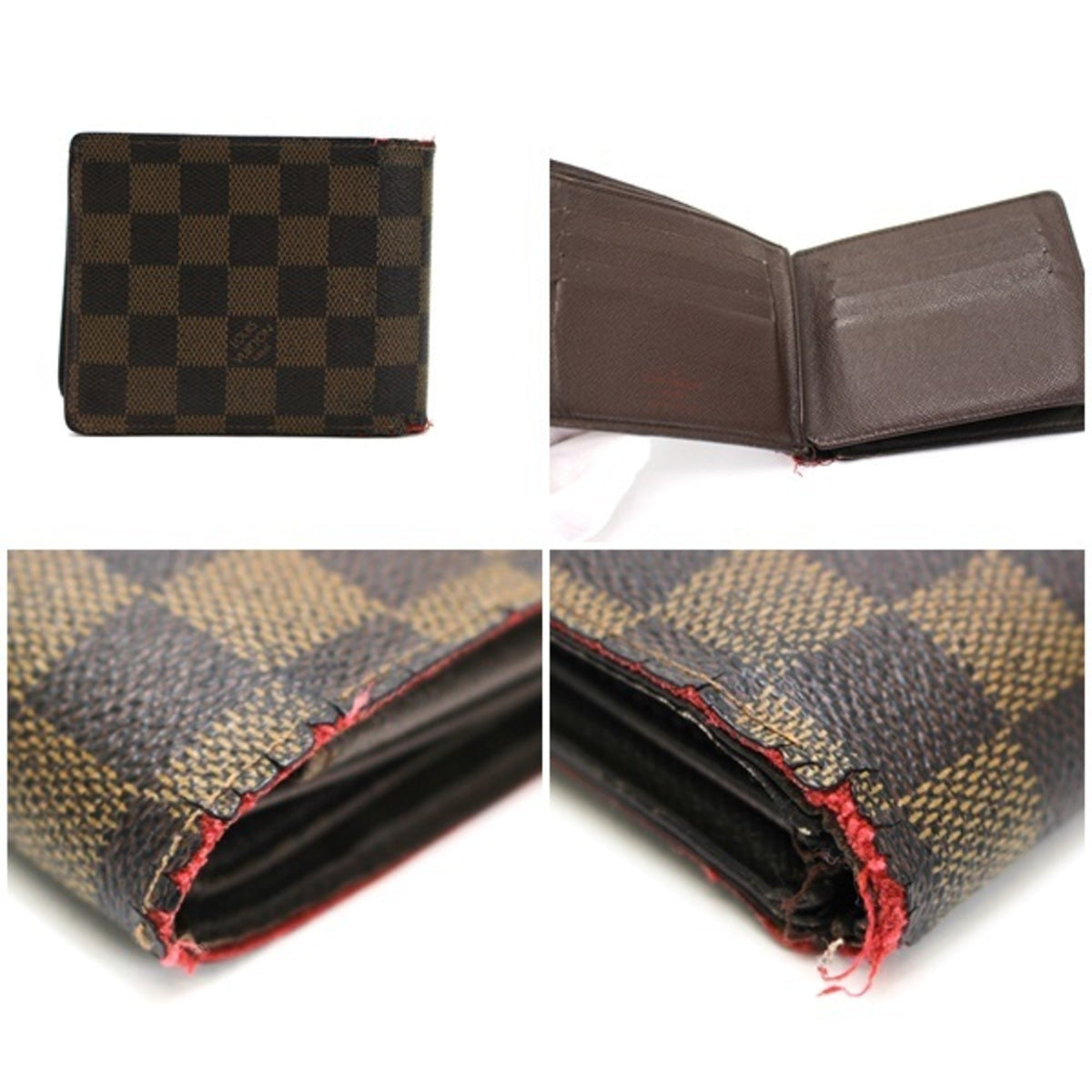 Louis Vuitton Damier Florin Bi-Fold Wallet N60011