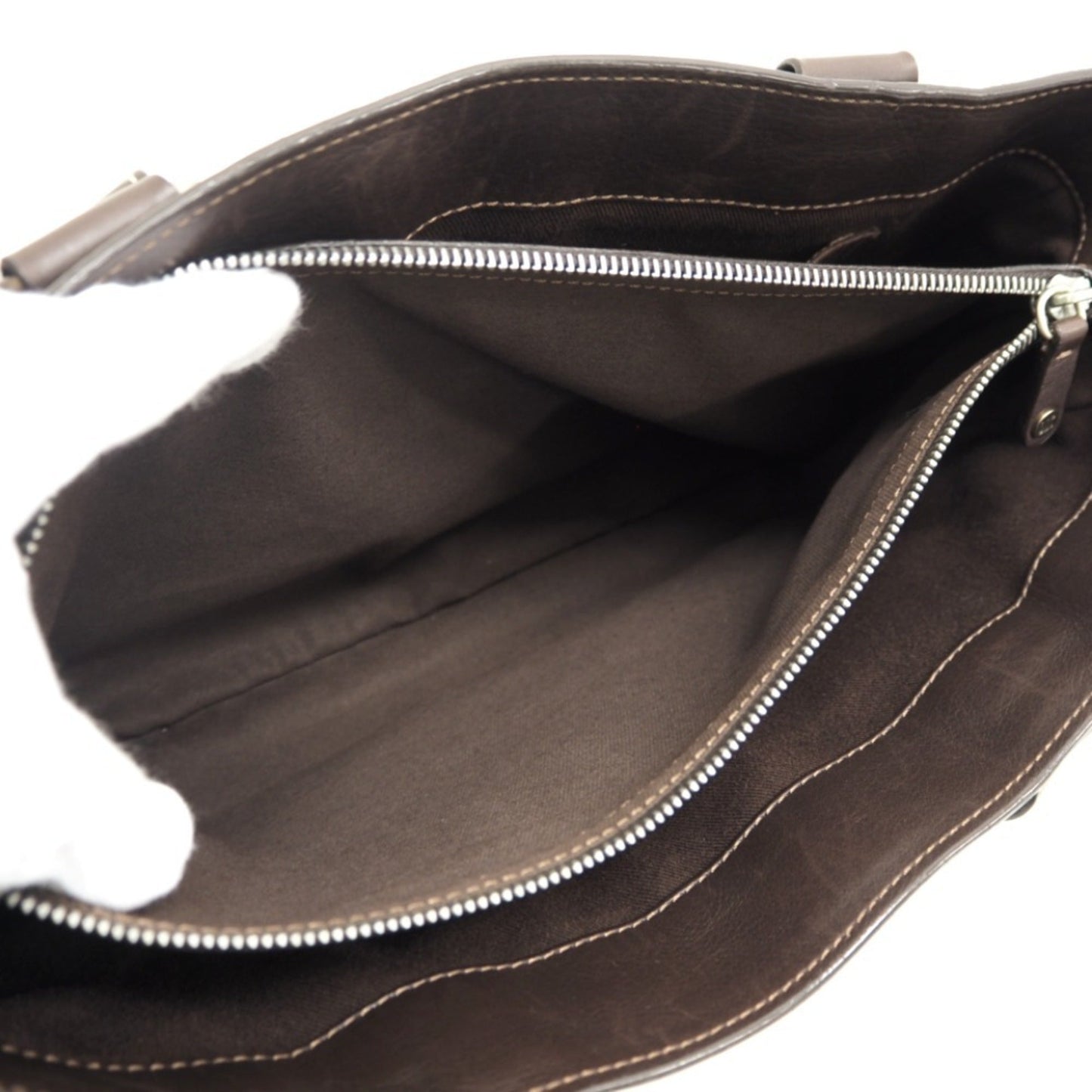 Celine/ CE10/15 Boogie Bag Handbag Brown Women's