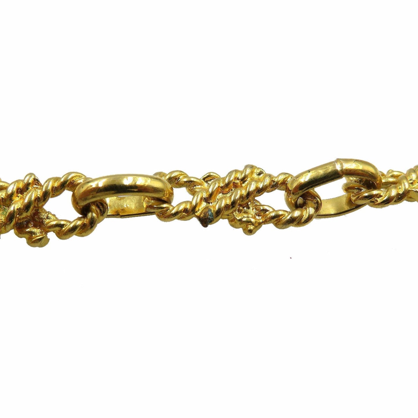 Celine metal gold necklace