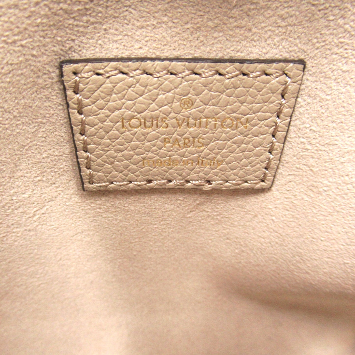 Louis Vuitton On the Go PM Beige Turtle claim Monogram empreinte leather M45779