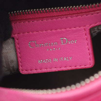 Christian Dior Pink Leather Handbag ()