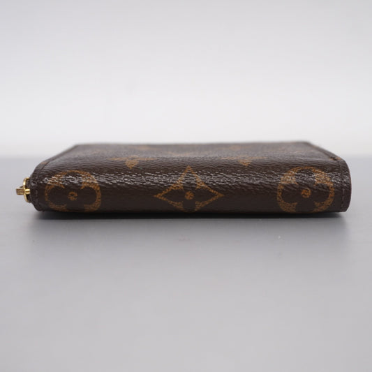 Louis VuittonAuth  Monogram Zippy Coin Purse M60067 Women's Coin Case