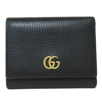 Gucci Black Leather Wallet (Tri-Fold) ()