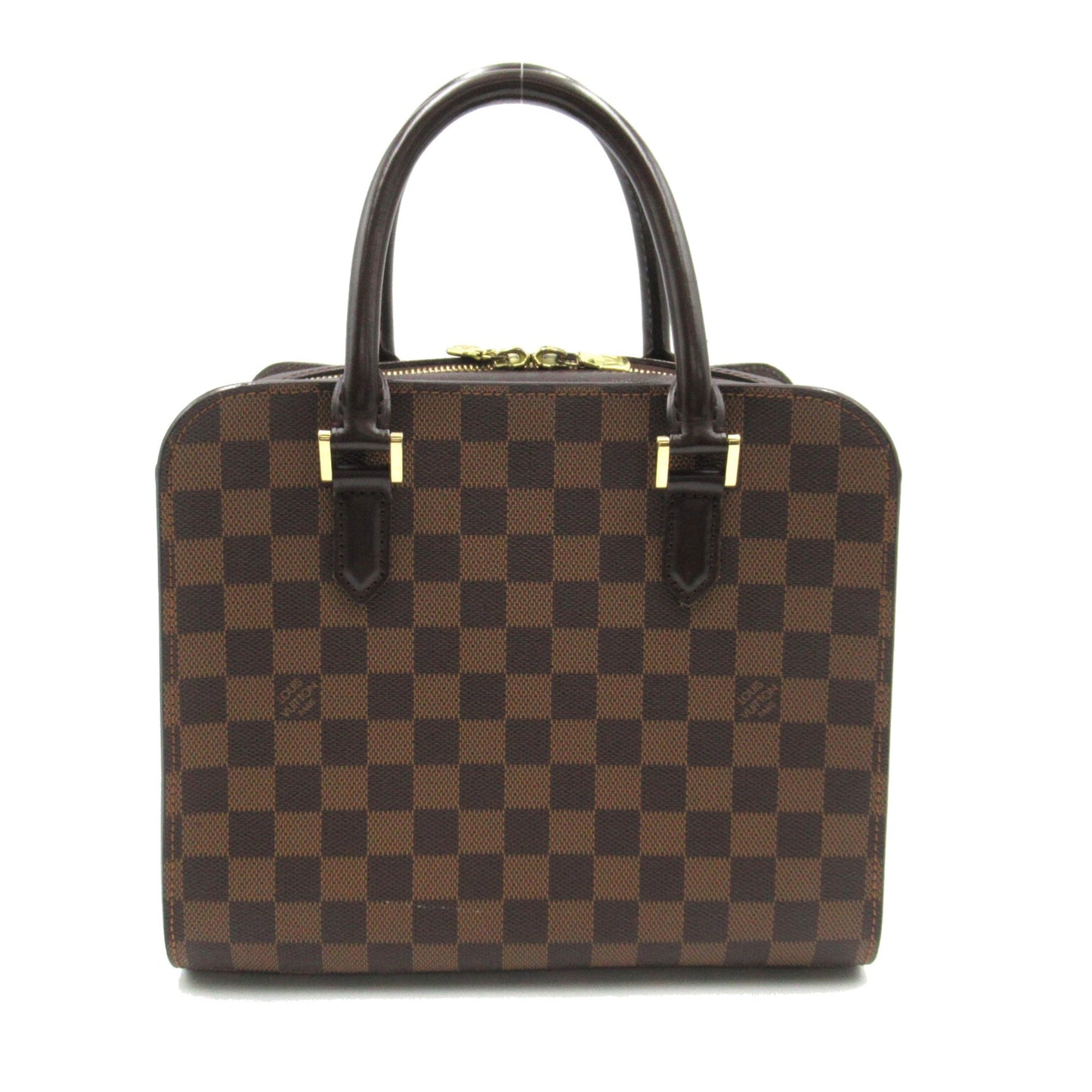 Louis Vuitton Triana Brown Ebene Damier PVC coated canvas N51155