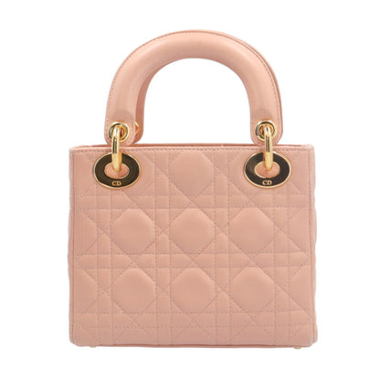 Christian Dior Pink Leather Shoulder Bag ()
