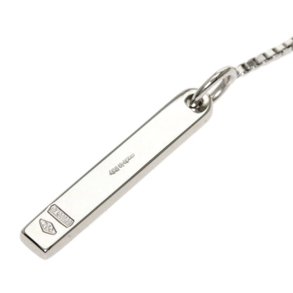 Gucci Lariat Necklace K18 White Gold Ladies GUCCI